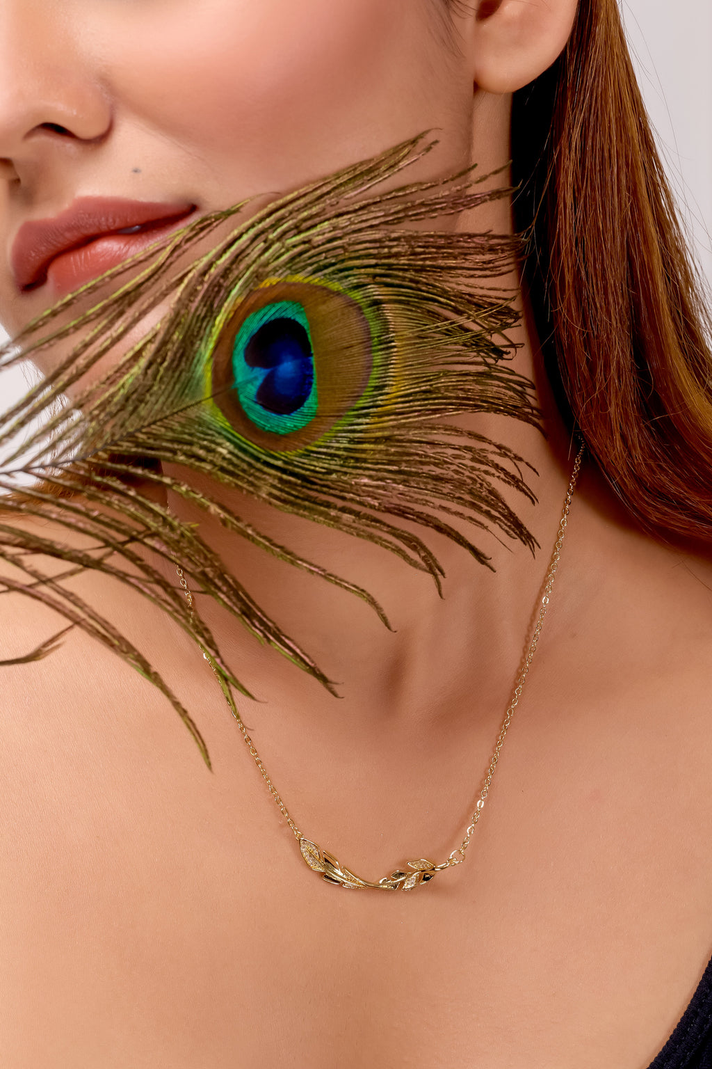 Swarna Leaf Neckless GWN -7
