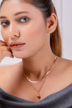 Zyra Twin Grace Necklace GWN -1