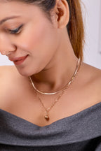 Zyra Twin Grace Necklace GWN -1