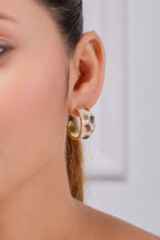 Resin Gems Women Earring GWE -1