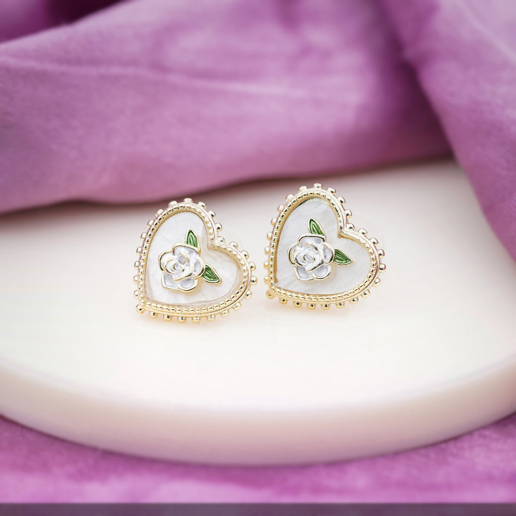 Brinda Heart earring GWE -42