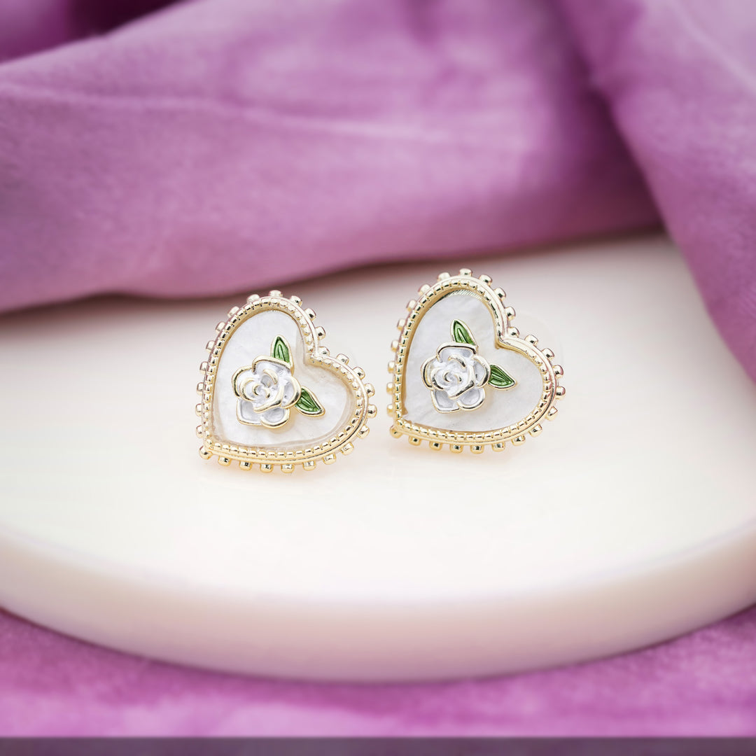 Brinda Heart earring GWE -42