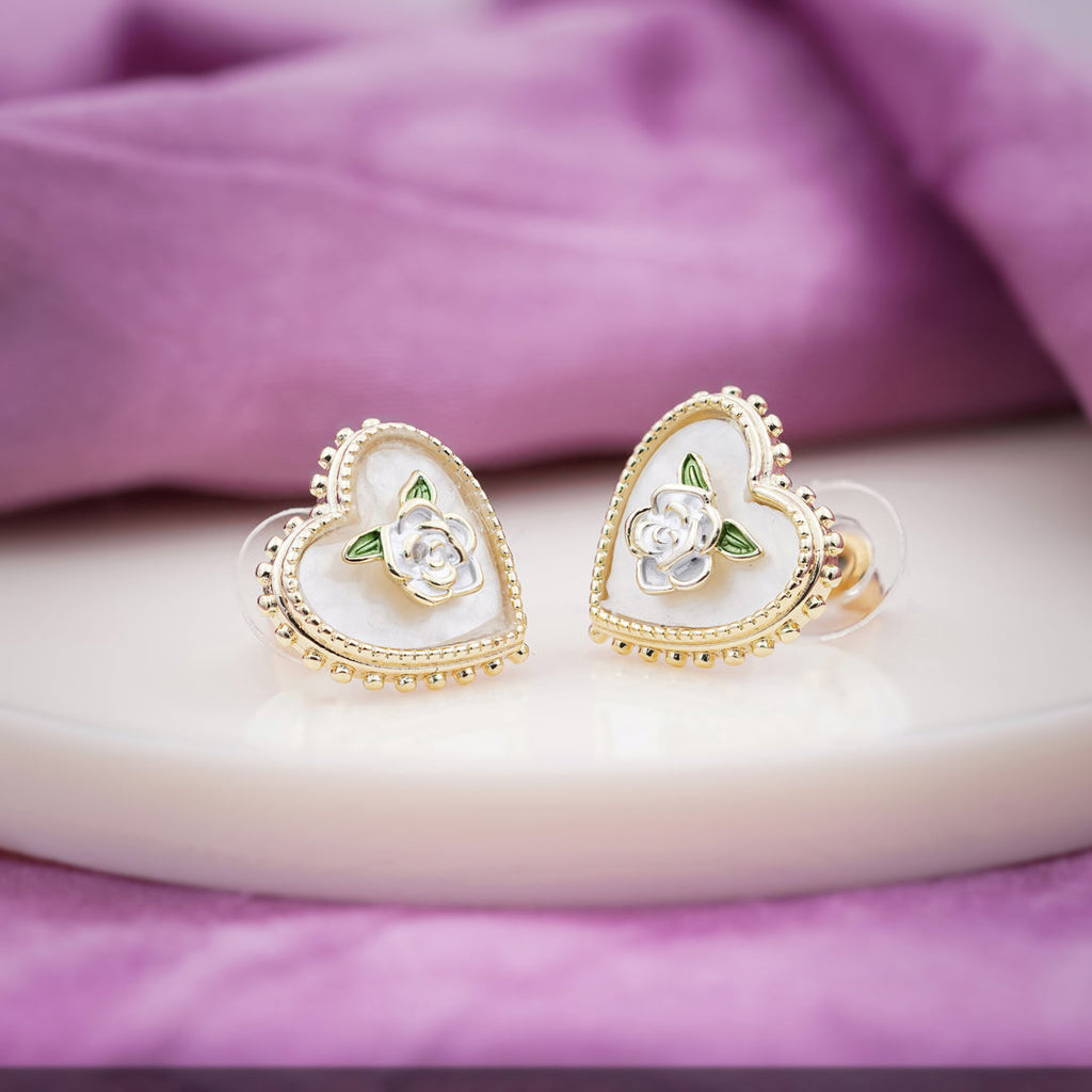 Brinda Heart earring GWE -42