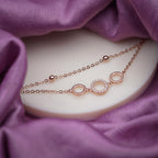 Payal Rose diamond Anklet GWA -16