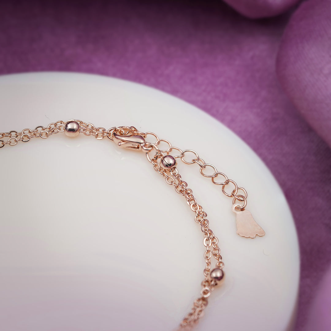 Wibestone Yashasvi Anklet – Timeless Elegance for Every Step