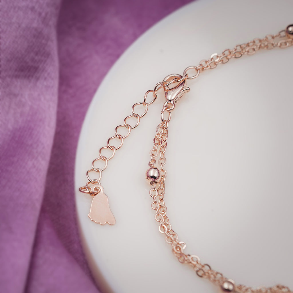 Wibestone Rachita Anklet – Delicate Elegance for Every Step