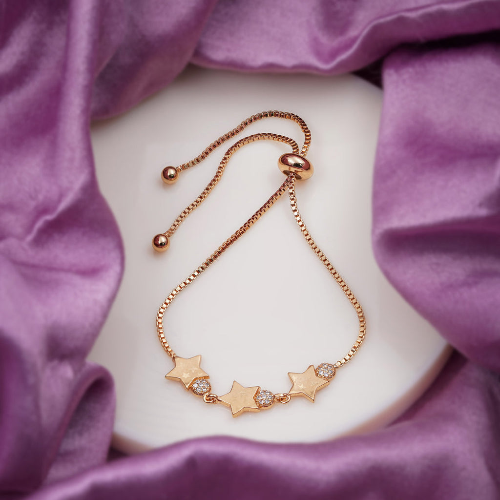 Triple Star Slider Bracelet GWB -48