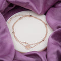 Wibestone Ojasvi Anklet – Elegant Radiance in Every Step
