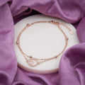 Wibestone Nivedita Anklet – Elegant Charm for Everyday Grace