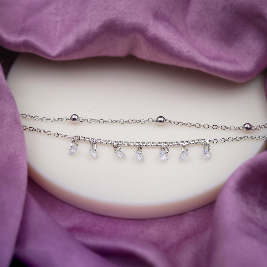 Wibestone Maitreyi Anklet – Timeless Elegance in Every Step