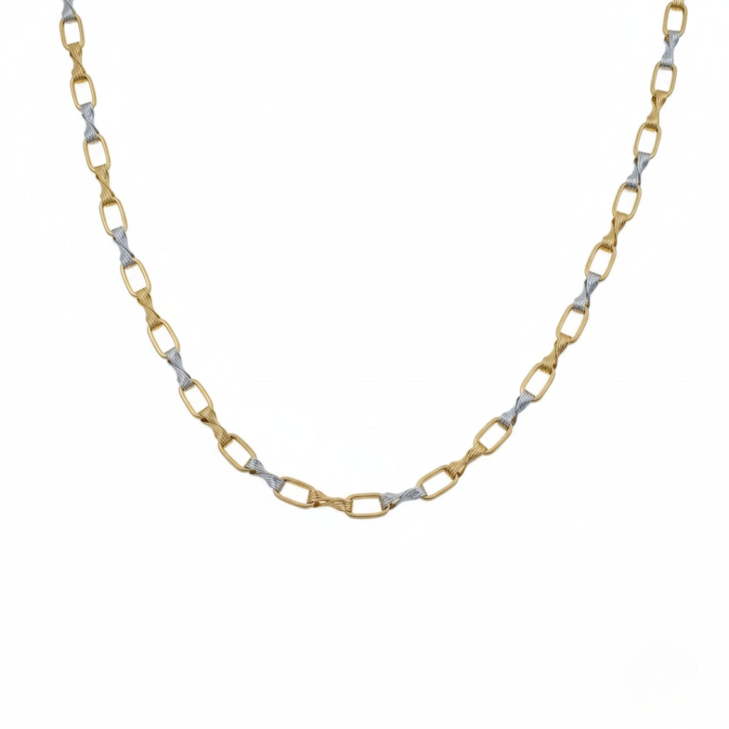 Men’s Gold & Silver Link Chain GMC -14