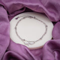 Wibestone Jyotsna Anklet – Radiant Elegance for Every Step