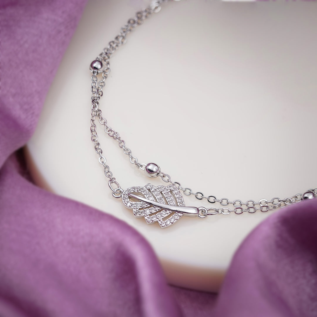 Wibestone Bhavya Anklet – Elegant Grace in Every Step