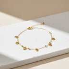 Mini Heart Charm Anklet GWA -51