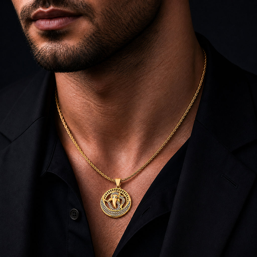 Men’s Ganesha Pendant Chain GMC -8