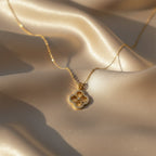 Clover CZ Pendant Necklace GWN -90