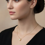 Clover Crystal Pendant Necklace GWN -138