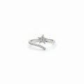 Silver Star Adjustable Ring GWR -80
