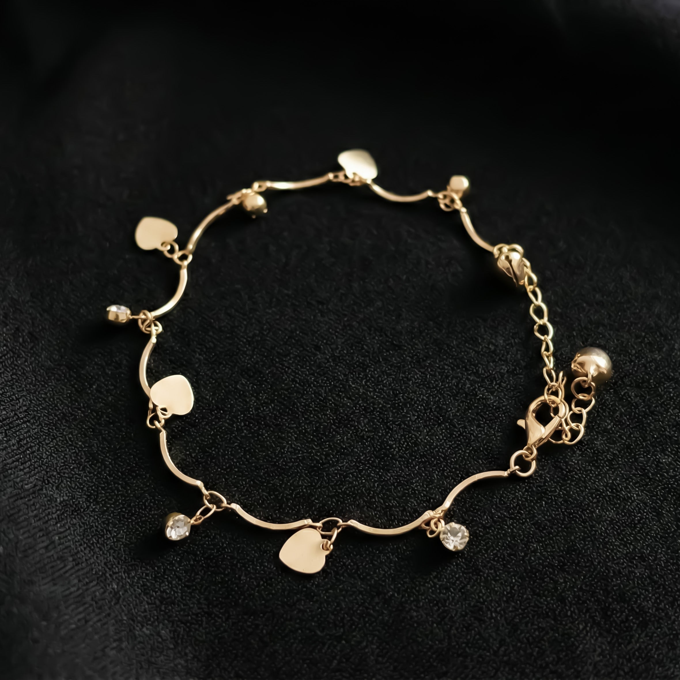 Crystal Charm Anklet GWA -31