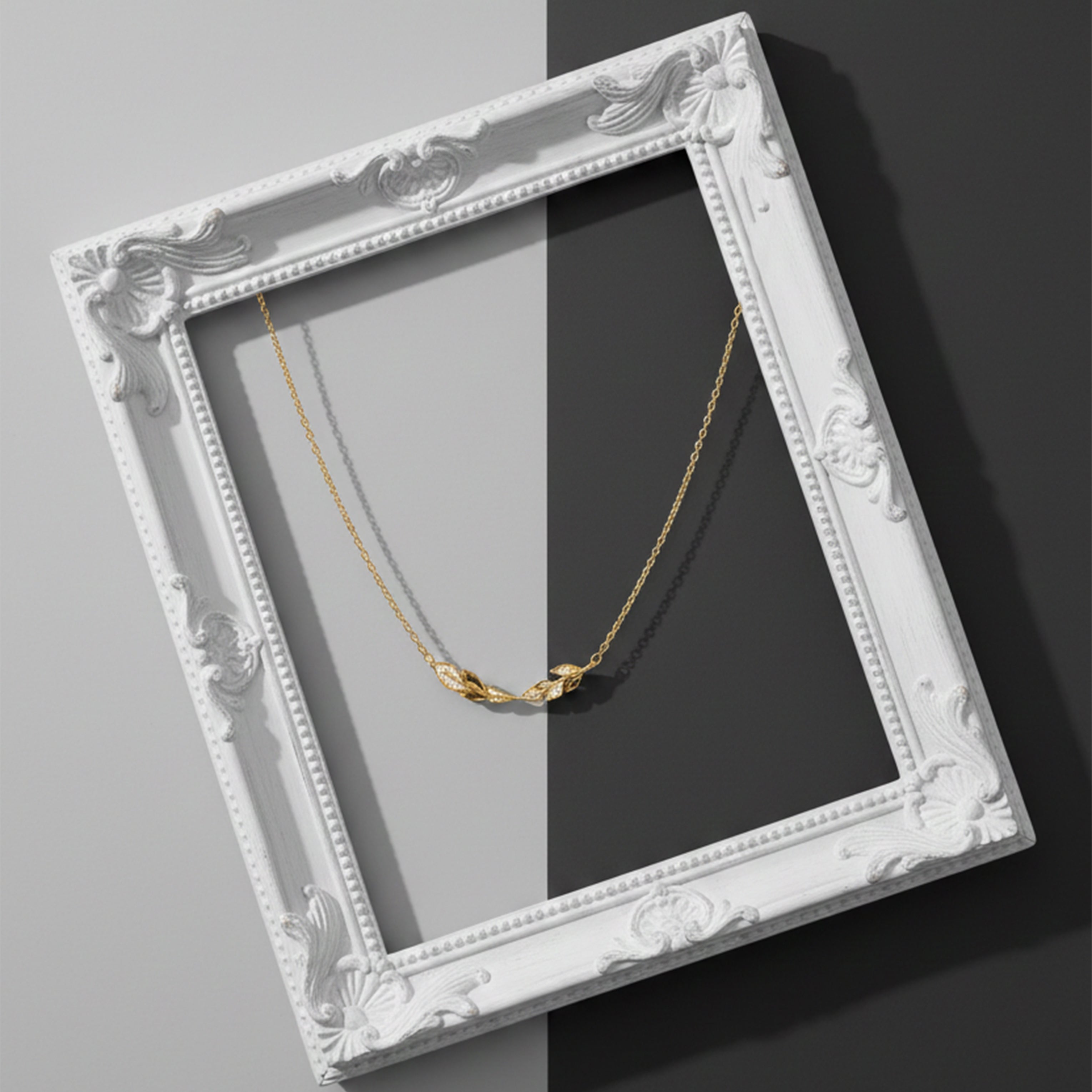 Swarna Leaf Neckless GWN -7