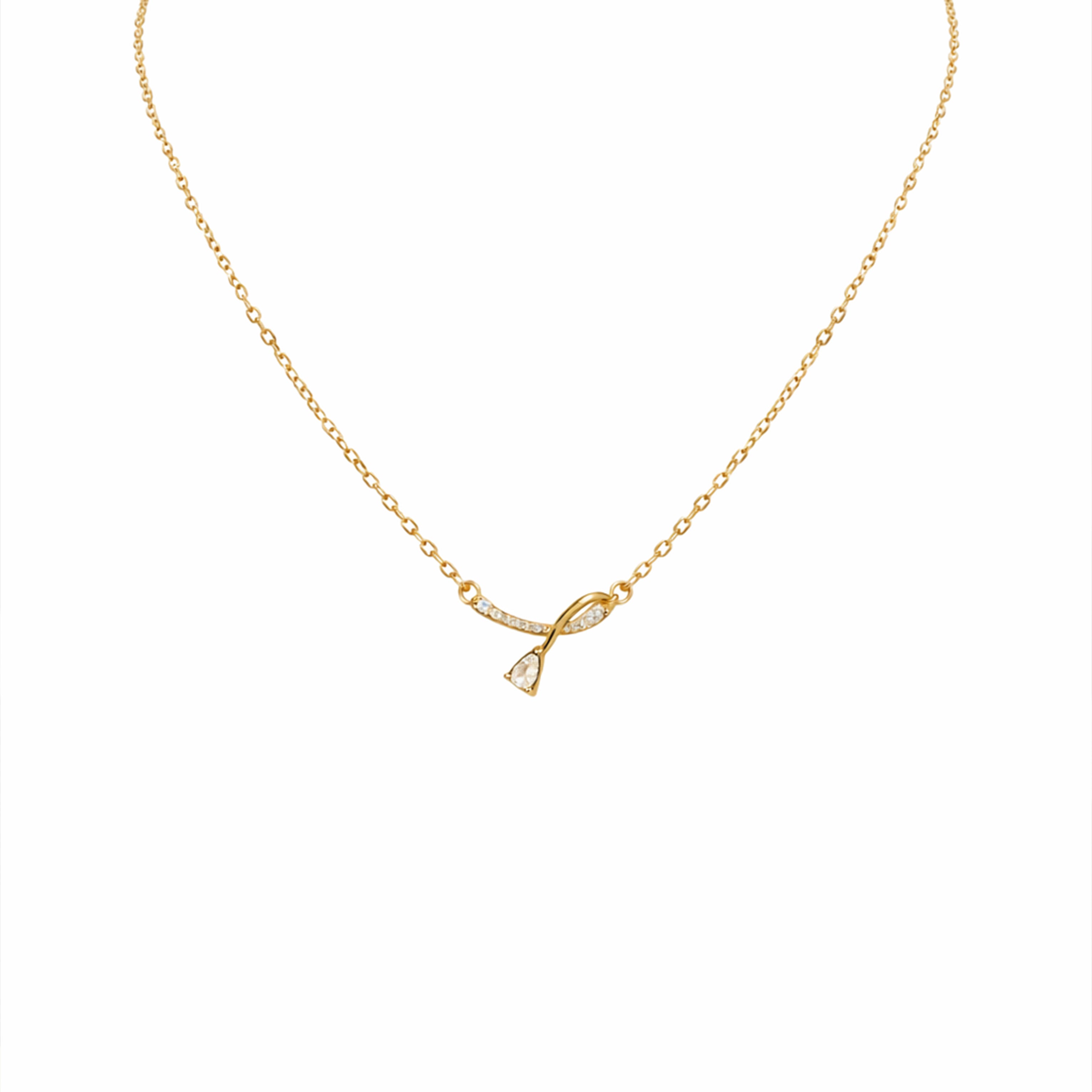 Liora drop Neckless GWN -4