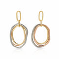 Trinity Luxe Interlinked Drop Earrings GWE -52