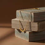 Golden Hearts Necklace GWN -9