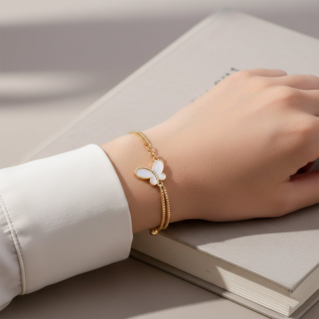 Butterfly Adjustable Bracele GWB -15