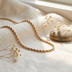 Men’s Gold-Tone Rope Chain GMC -5