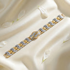 Men’s Two-Tone Link Bracelet GMB -2