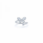 Crystal Butterfly Open Ring GWR -32