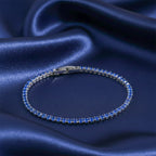 Royal Blue Tennis Bracelet GWB -72