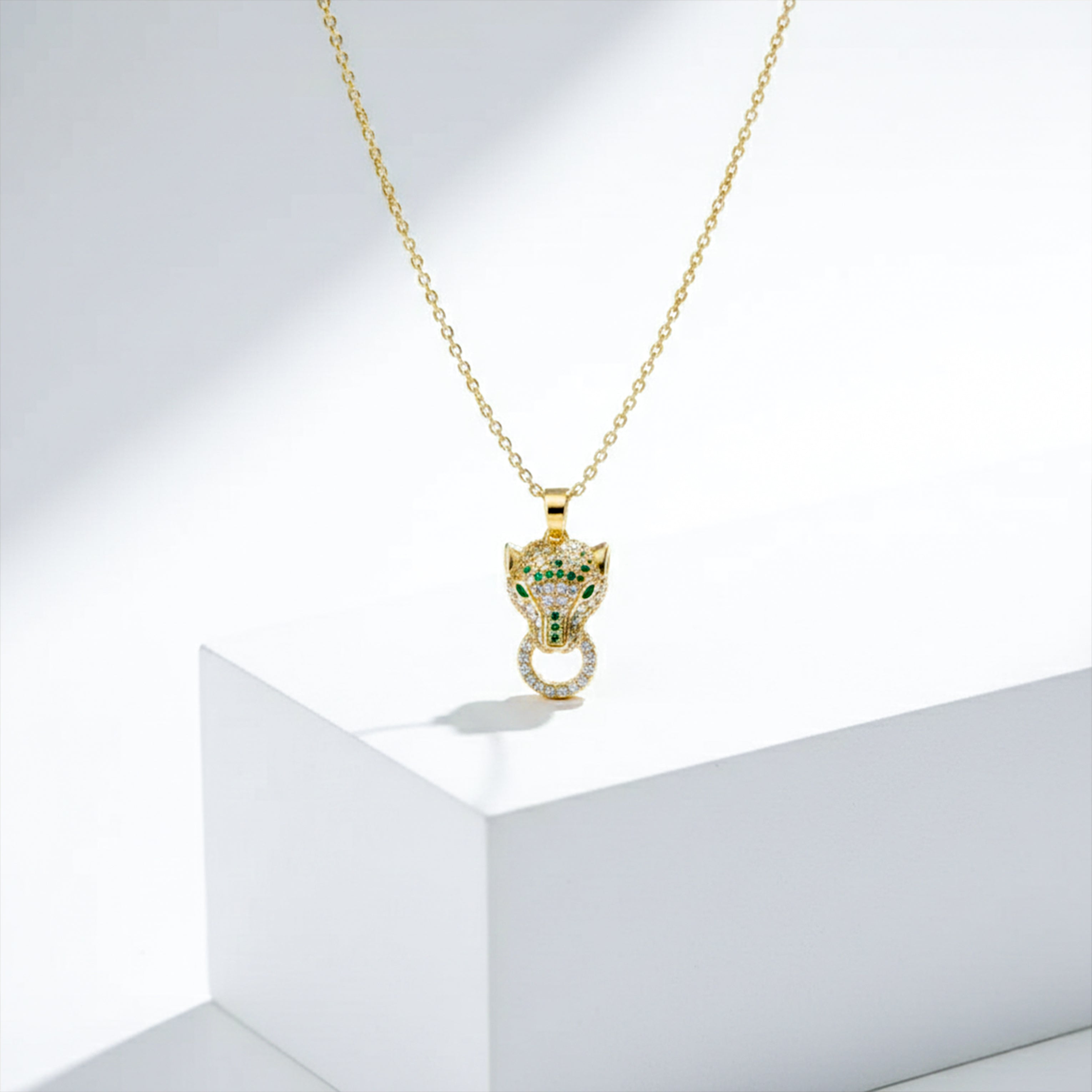 Pavé Crystal Panther Women Neckless GWN -77