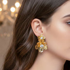 Floral Drop Earrings GWE -164