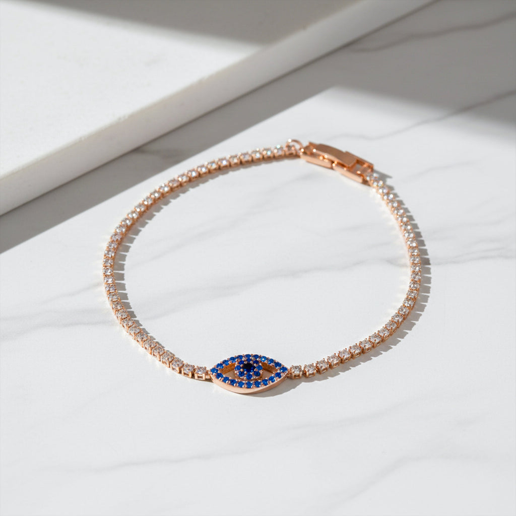Evil Eye Luxe Tennis Bracelet GWB -103