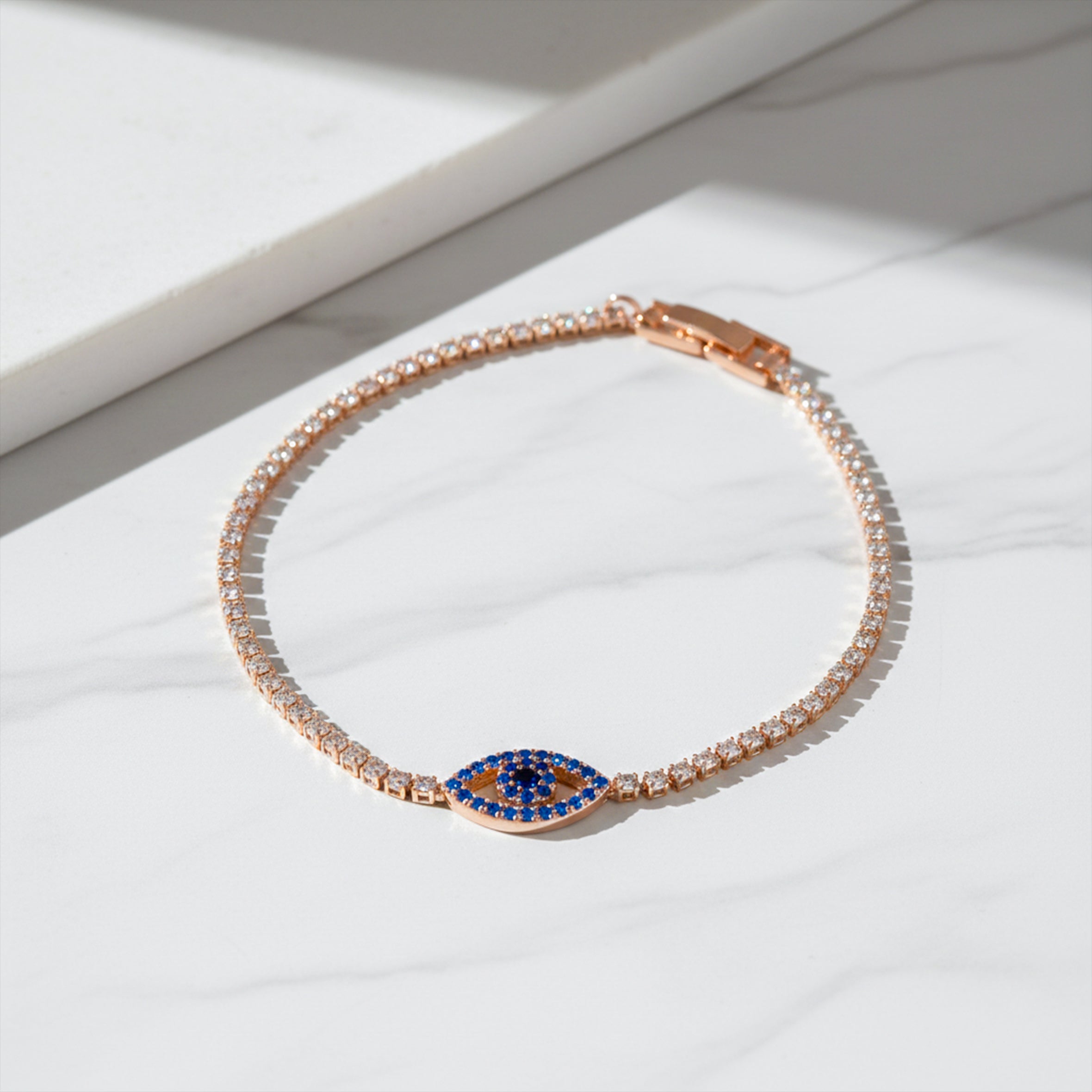 Evil Eye Luxe Tennis Bracelet GWB -103