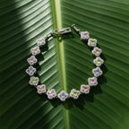 Silver Multi-Color Princess Bracelet GWB -153