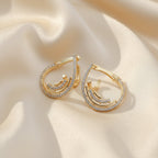 Ruhani Circle Loops Earring GWE -35