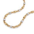 Men’s Gold & Silver Textured Link Chain GMC -12