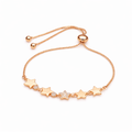 Triple Star Slider Bracelet GWB -48