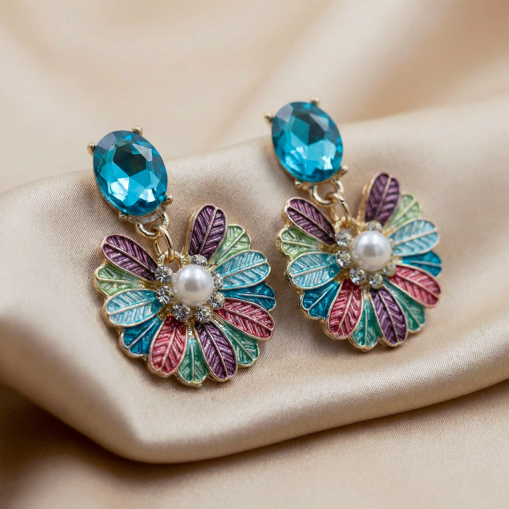 Multicolor Earrings GWE -179
