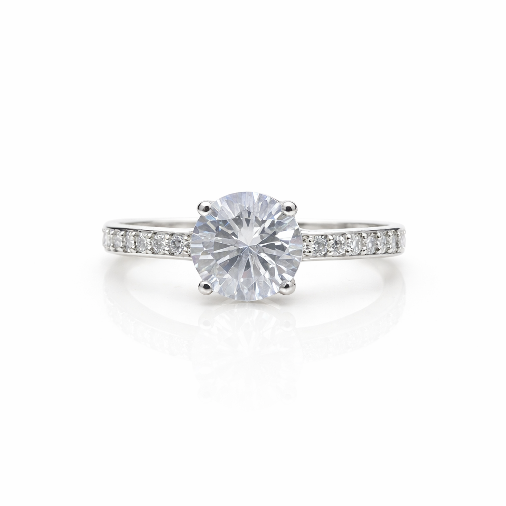Classic Solitaire CZ Ring GWR -85