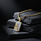 Men’s Leopard Pendant Chain GMP -1