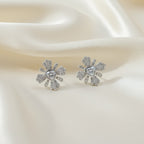 Radiant Heart Bloom Studs GWE -104
