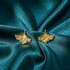 Golden Leaf Earrings GWE -148