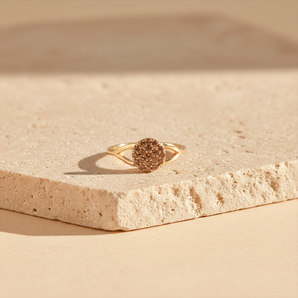 Golden Halo Charm Ring GWR -13