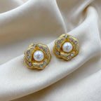 Pearl Bloom Radiance Stud Earrings GWE -53