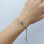 Golden Radiance Adjustable Bracelet GWB -115