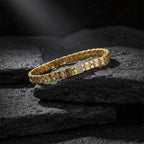 Men’s Om Symbol Gold-Tone Link Bracelet GMB -11