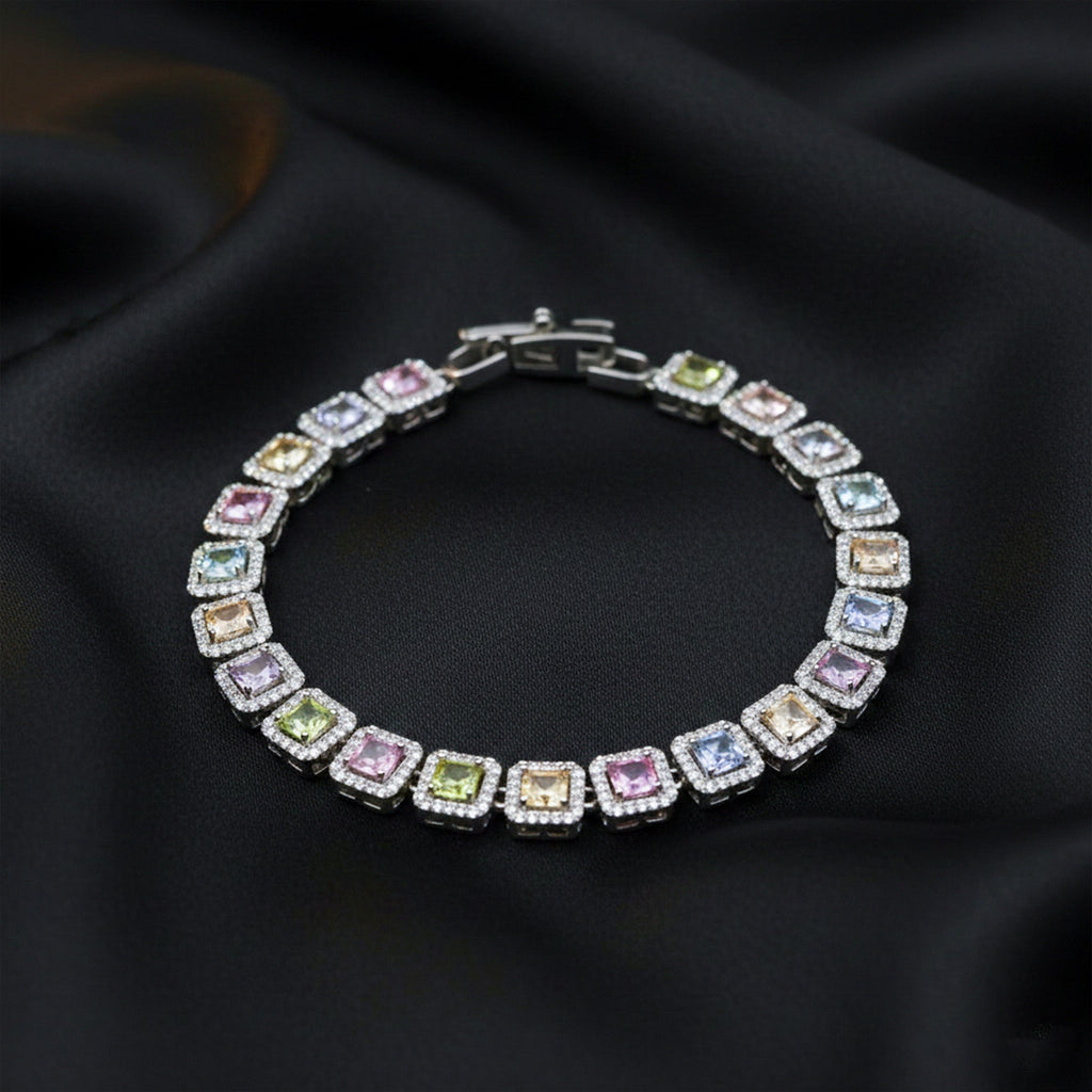 Princess Cut Bracelet GWB -145